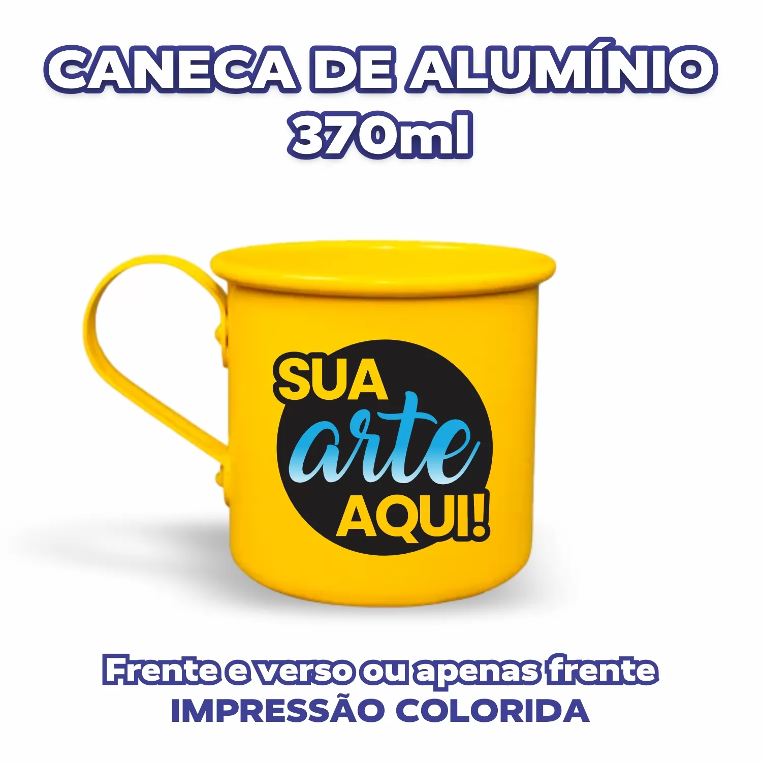 Caneca de Alumínio 370ml
