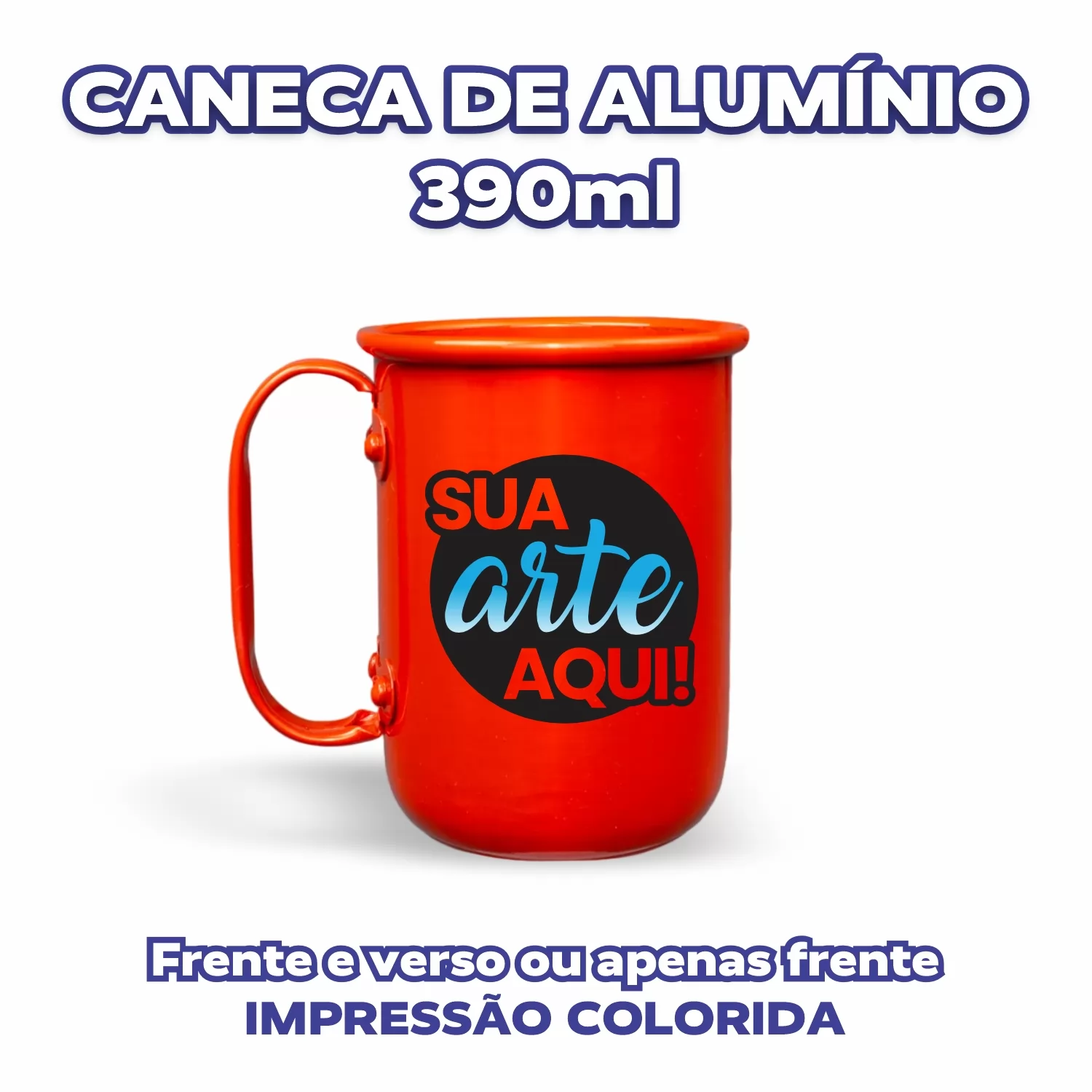 Caneca de Alumínio 390ml