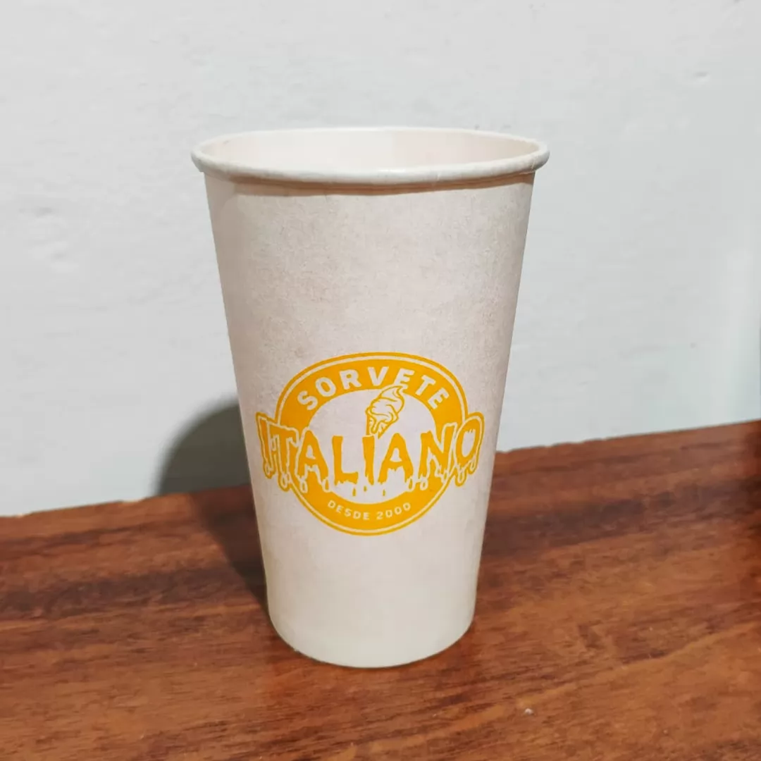 Copo de Papel 330ml - Branco (Nacional)