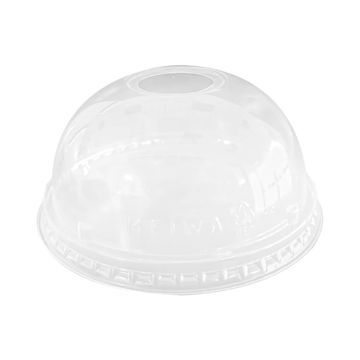 Tampa Reta para Copo de Isopor 350ml/400ml/500ml (Bolha com cruzeta)
