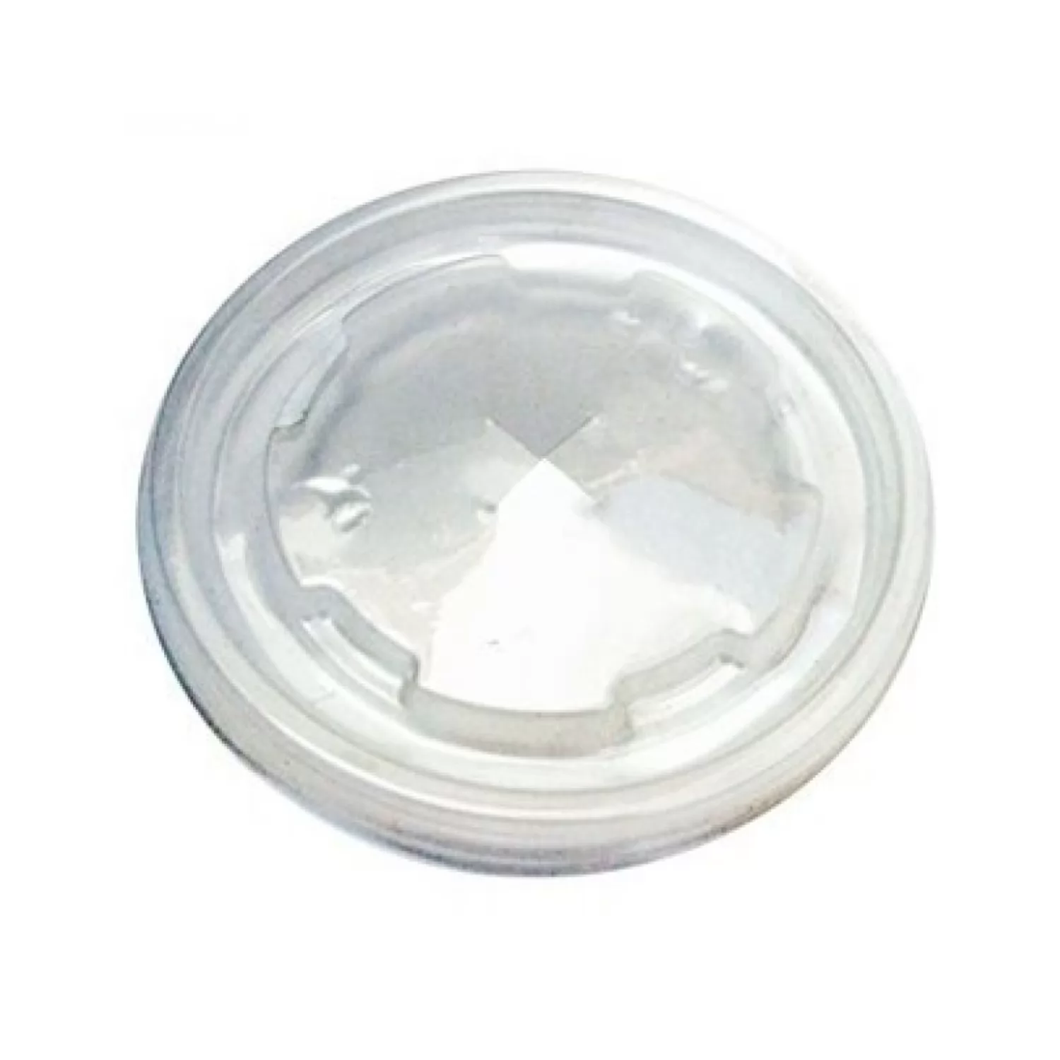 Tampa Reta para Copo de Isopor 350ml/400ml/500ml (Reta com cruzeta)